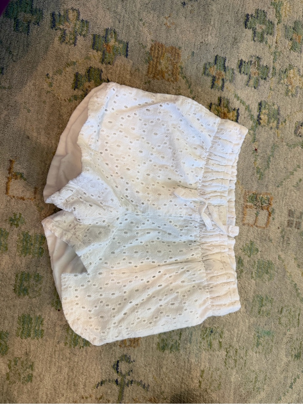 Cat & Jack White Eyelet Shorts for Kids